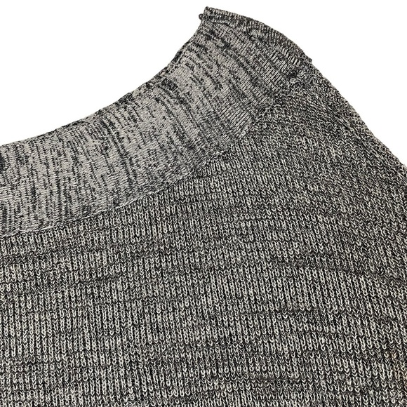 Free People Alana Off Shoulder Knit Gray Sweater - Picture 8 of 14